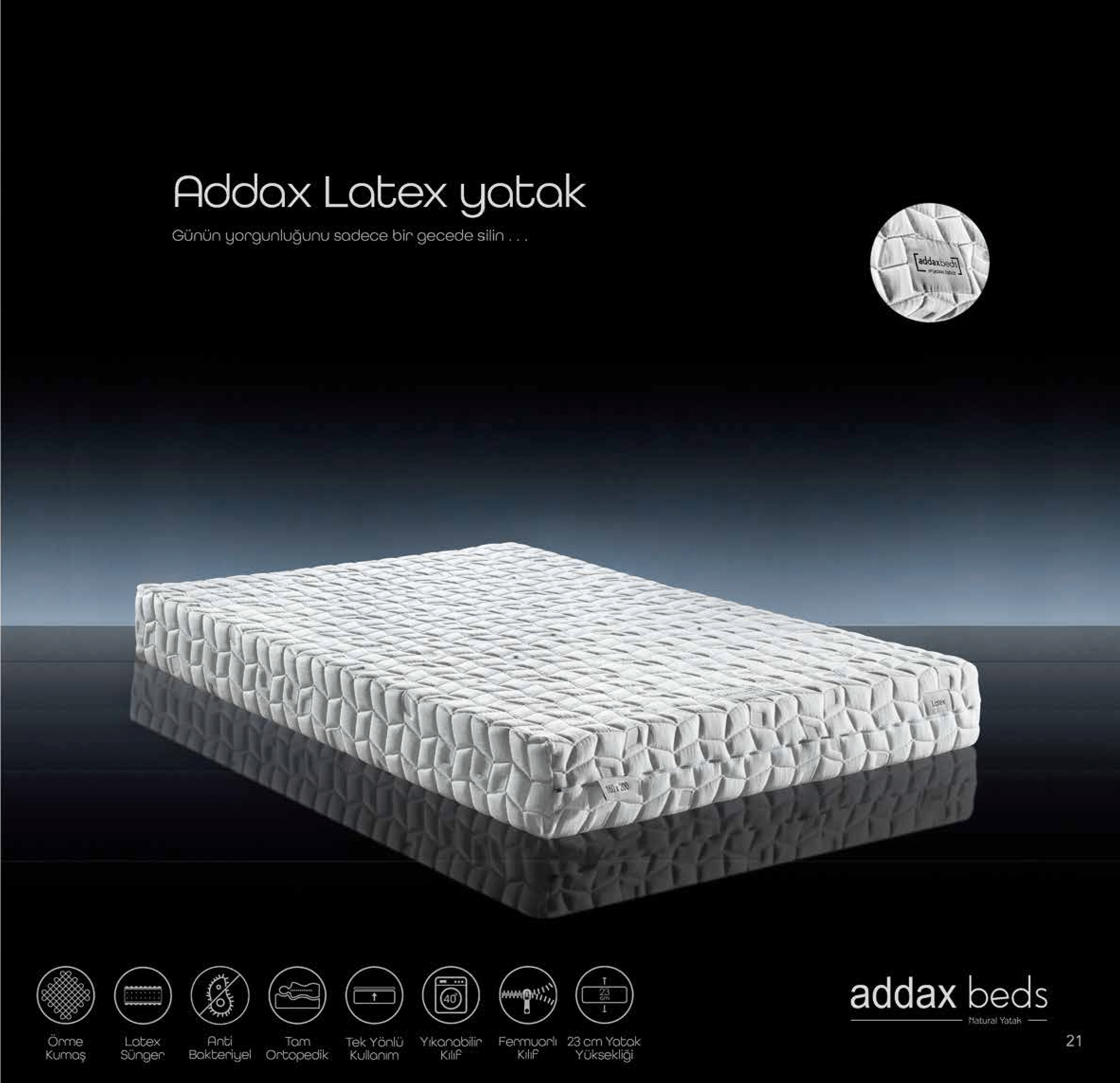 Addax Latex Yatak - Görsel 2